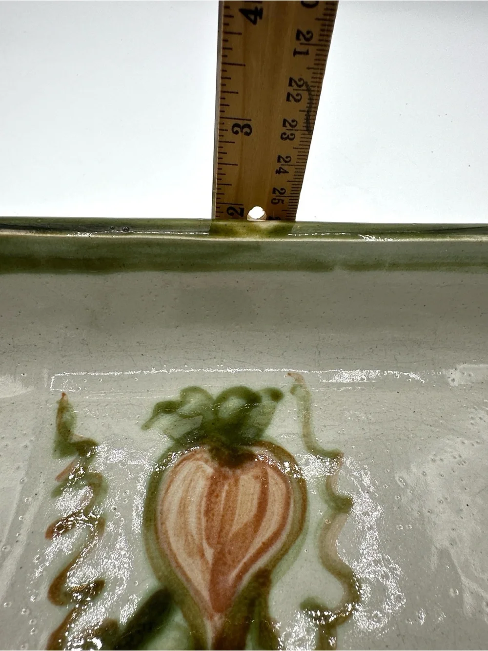 Louisville KY Ceramics by John B. Taylor. Pear Harvest Pattern. Stoneware 1960s
